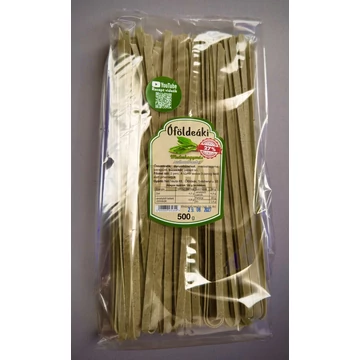 Óföldeáki Medvehagymás Széles metélt- 500g