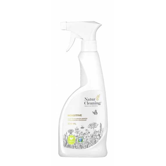 NaturCleaning Sensitive illat és allergén mentes citromsavas vízkőoldó 500 ml